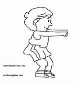 Pages Coloring Squat Position Gymnastic Book Kids Boy Color Dance Cartwheelfactory Freestuff sketch template
