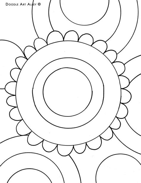 picture geometric coloring pages shape coloring pages abstract