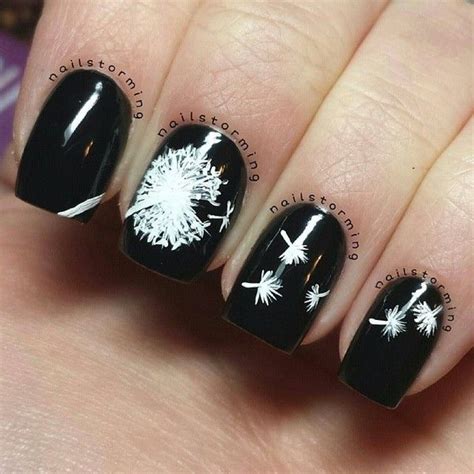 cute dandelion nail art designs hative