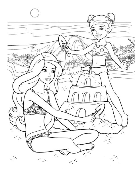 barbie coloring page barbie coloring pages barbie coloring
