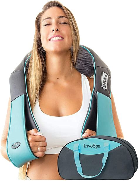 amazon lowest price shiatsu back shoulder and neck massager with heat
