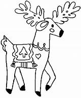 Kerst Rendier Hert Renne Natale Inkleuren Babbo Rentier Weihnachten Noel Colorare Hertje Coloriages Malvorlagen Ausmalbilder Animaatjes Tekeningen Kerstmis Reindeer Poetizzando sketch template