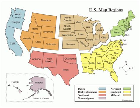 learn   states   map printable map