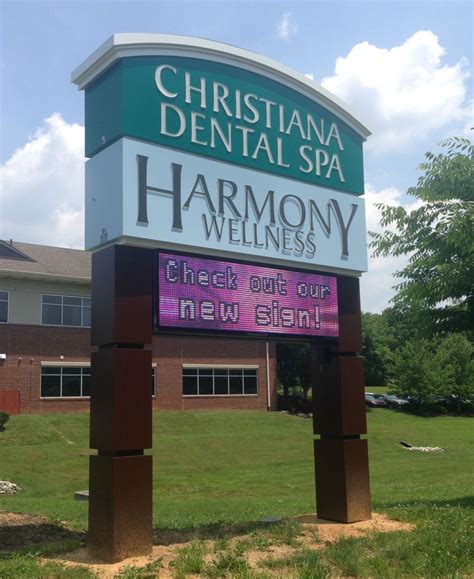 christiana dental harmony wellness  noticed   led sign