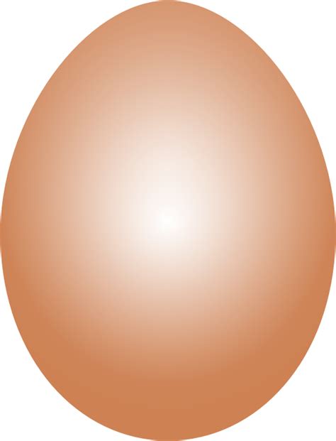 brown easter egg openclipart