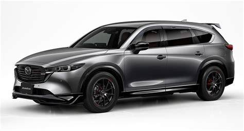 Japans Auto Exe Spruces Up The Mazda Cx 8 Carscoops