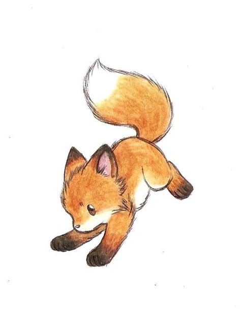 red fox drawing easy garfield belt