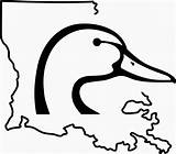Duck Hunting Coloring Pages Clipart Drawing Hunter Head Vector La Decals Sticker Ducks Fishing State Line Cliparts Silhouette Logo Unlimited sketch template