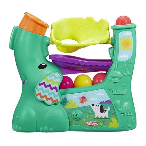 playskool chase   ball popper teal ages  months   walmart