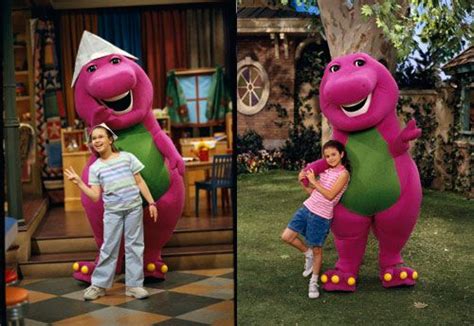 never forget that selena gomez and demi lovato started out on “barney and friends” and it was awesome