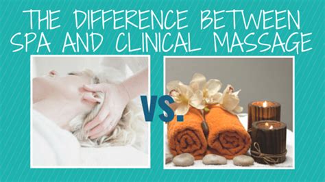 the difference between spa and clinical massage oahu spine and rehab