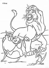Coloring Pages Matata Hakuna Disney Lion King Popular sketch template