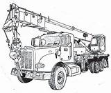 Truck Crane Coloring Drawing Boom Clipart Pages Lineman Vector Sketch Getdrawings Template Digger Construction Clip Webstockreview sketch template