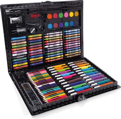 artworx  piece junior artist case painting  colouring set