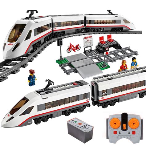 rc car high speed train compatible legoing technic  model building blocks  piece bricks