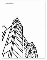 Coloring Building Pages Empire State Skyscraper Printable City School Buildings Getcolorings Blocks Getdrawings Color Buildin Print Colorings sketch template