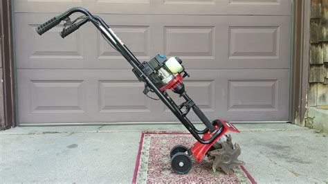 mtd yard machines mini tiller cc  cycle sold sold sold youtube