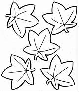 Fall Pages Leaves Coloring Printable Getcolorings Wonderful Cool sketch template