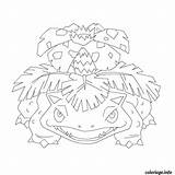 Florizarre Colorier Venusaur Imprimé Fois Ludinet sketch template