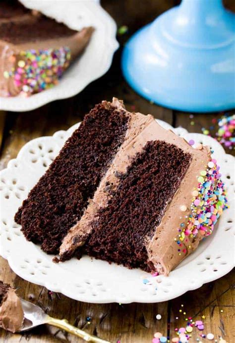 homemade chocolate cake recipe  buttermilk  cake