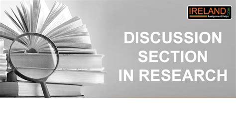 discussion section   write    research paper