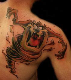 taz tattoo images google search cartoon tattoos disney tattoos taz tattoo tattoo art cool