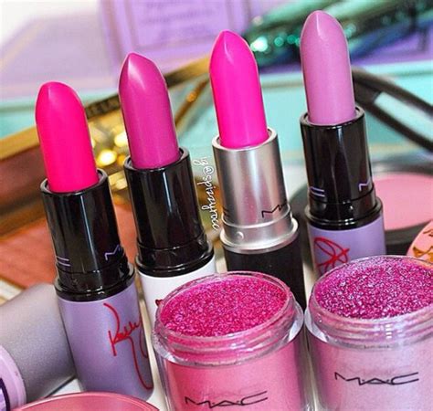 Make Up Hot Pink Mac Cosmetics Shimmer Glitter Mac