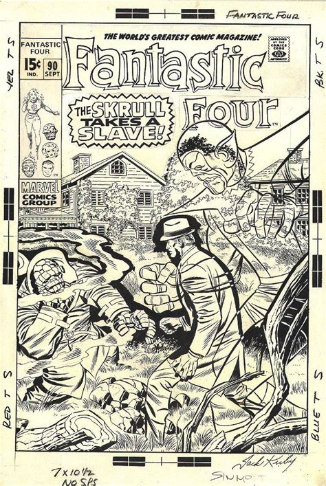 Jack Kirby Fantastic Four Jack Kirby Art Jack Kirby Comic Books Art