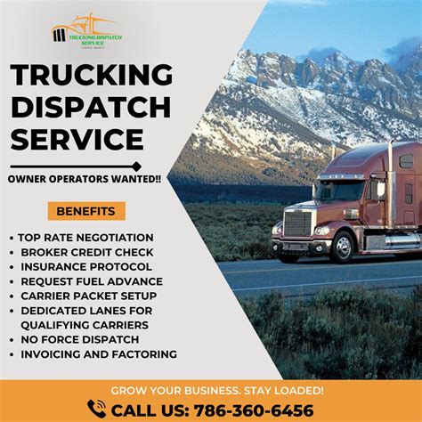 Trucking Dispatch Service