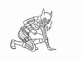 Batgirl Clue sketch template