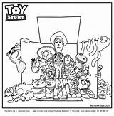 Toy Story Coloring Pages Box Jessie Drawing Printable Disney Halloween Characters Color Coloriage Artworks Sheet Getdrawings Woody Buzz Kids Print sketch template