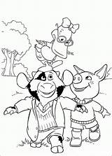 Coloring Pages Jakers Winks Piggley Coloringpages1001 sketch template