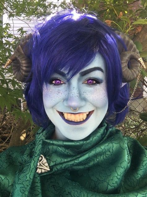 Jester Cosplay Horns Critical Role By Amandadinosaur Thingiverse