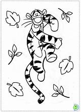 Coloring Tigger Pages Disney Printable Pooh Winnie Friends Color Dinokids Tiger Ds Book Fall Print Kids Close sketch template