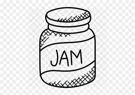 jam colouring pages sketch coloring page