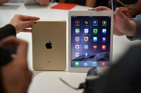 apple announces ipad air  ipad mini  faster thinner designs touch id included techyynr