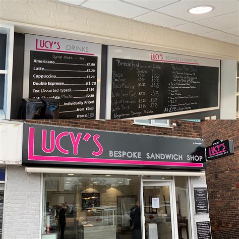Lucys Bespoke Sandwich Shop – West Bridgford – Fusion Signs