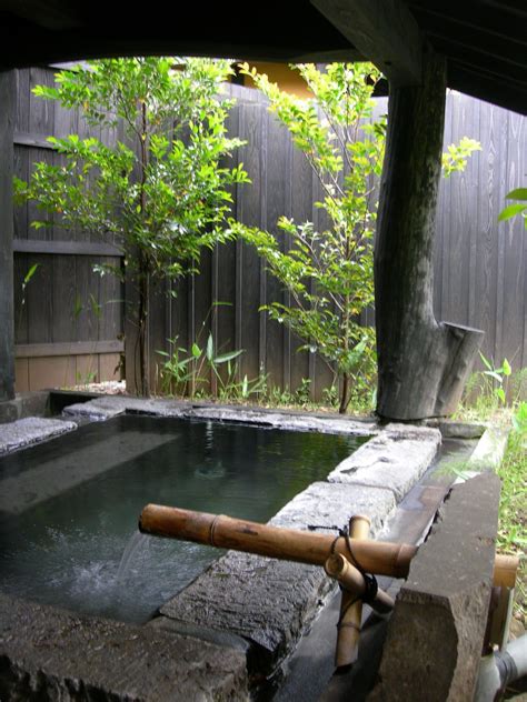 indoor japanese garden fresh open air bath of japanese