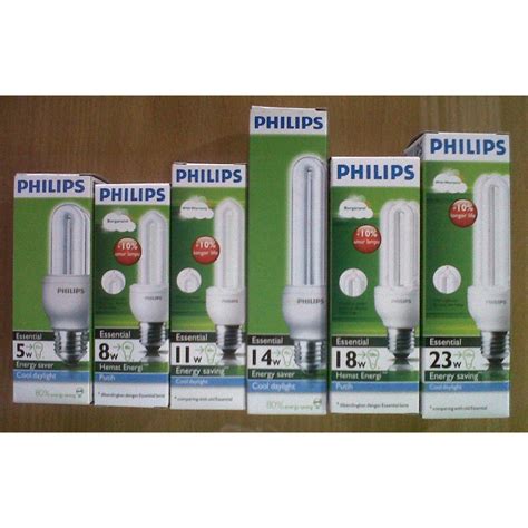 Jual Bohlam Philips Essential Lampu Philips Essential Lampu Plc