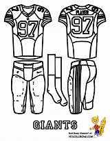 Coloring Pages Giants York Football Popular sketch template
