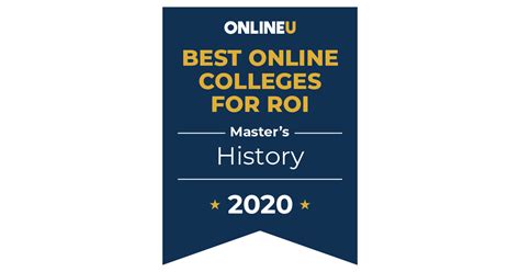 masters  history degrees onlineu
