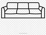 Coloring Sofa Pages Couch Fundamentals Ultra Clipart sketch template
