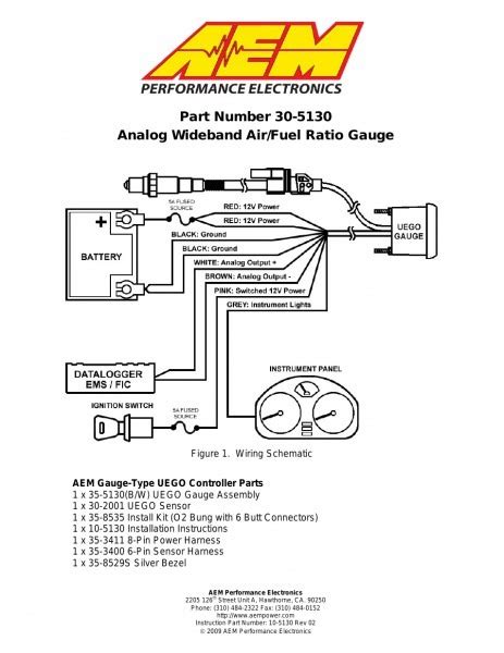 aem air fuel gauge wiring diagram car wiring diagram