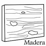 Colorear Wood Madeira Dibujos sketch template