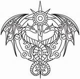 Tattoo Urban Tattoos Coloring Caduceus Pages Designs Steampunk Printable Books Embroidery Threads Patterns Adult Sheets Alchemy Dragons Dragon Cool Urbanthreads sketch template