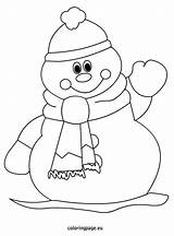 Coloring Snowman Pages Winter Christmas Kids Abominable Printable Easy Schneemann Snowmen Color Ausmalbild Window Coloringpage Eu Cute Getcolorings Och Sheets sketch template
