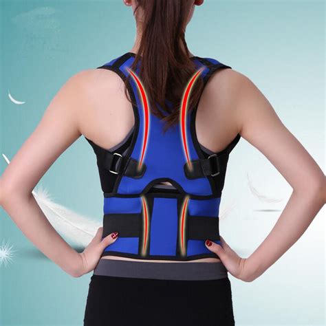breathable posture  brace lumbar support belt spinal brace vest