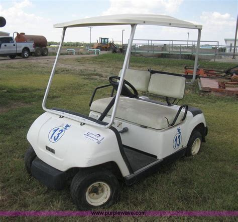 yamaha ga golf cart  reserve auction  tuesday september