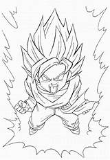 Dbz Everfreecoloring sketch template