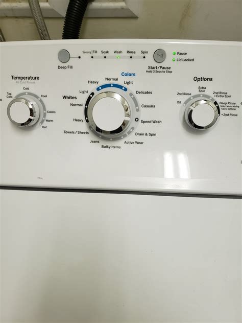 ge gtwasjww top load washer   stuck    drain